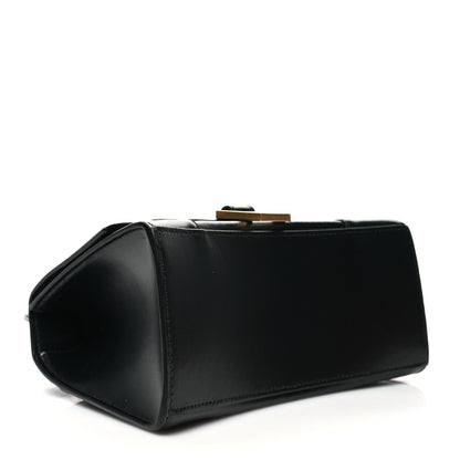 Balenciaga Shiny Box Calfskin Small Hourglass Top Handle Bag Black 4 of 11