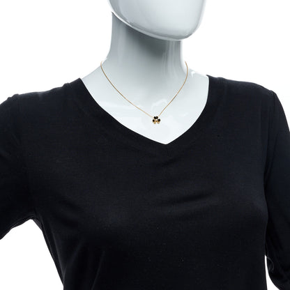 Van Cleef & Arpels 18K Yellow Gold Diamond Mini Frivole Pendant Necklace 3 of 5