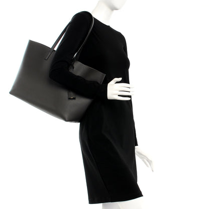 Saint Laurent Calfskin Large Shopping Tote Earth 2 of 13