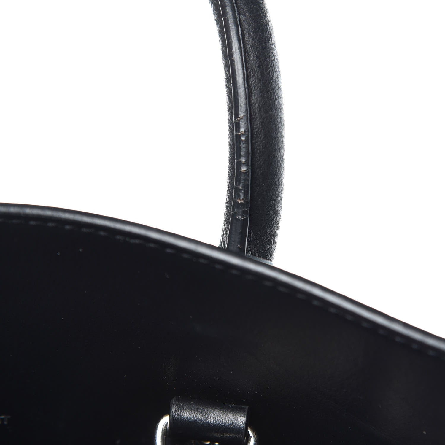 Saint Laurent Grained Calfskin Small Sac De Jour Black 12 of 12