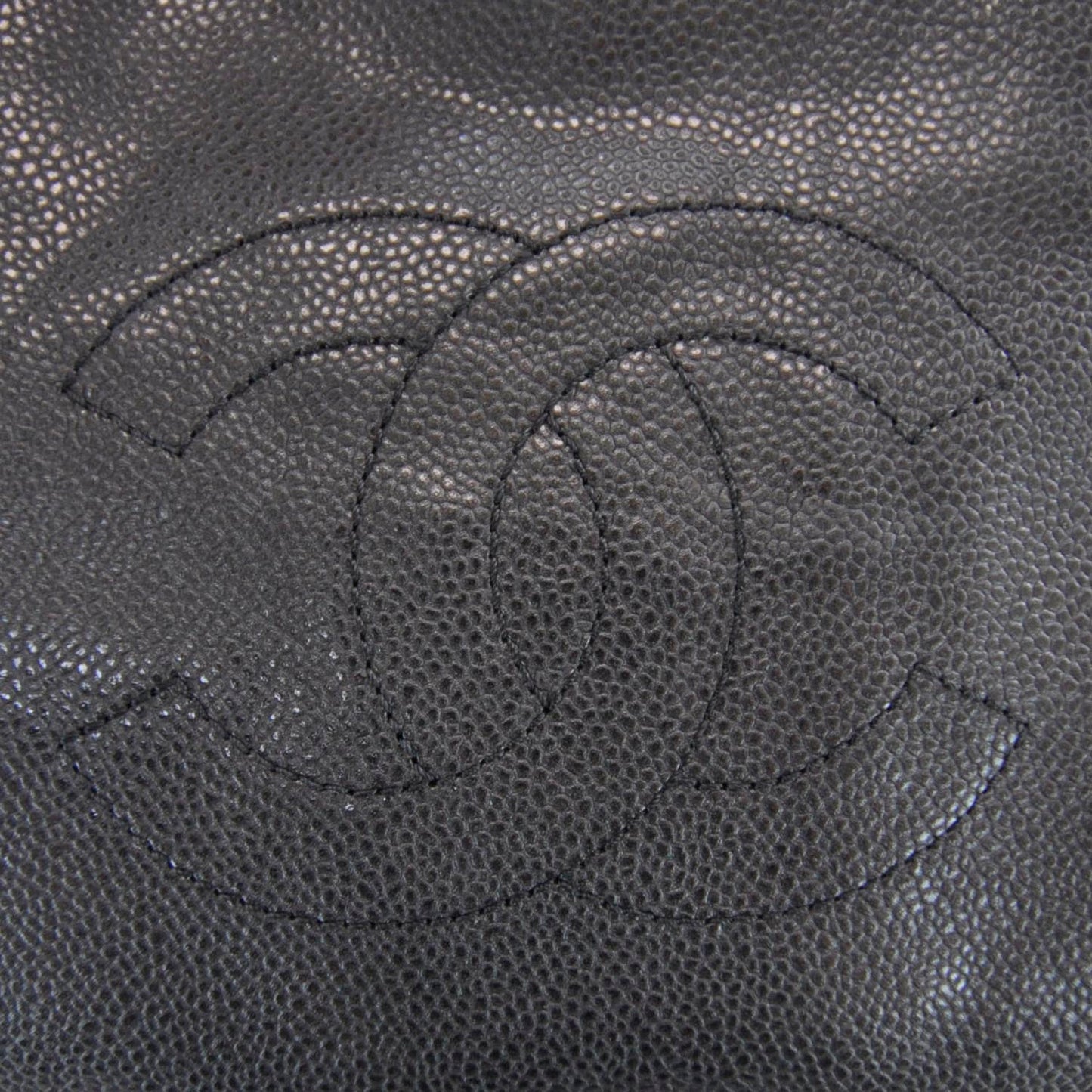 Caviar Quilted Hobo Bag Black