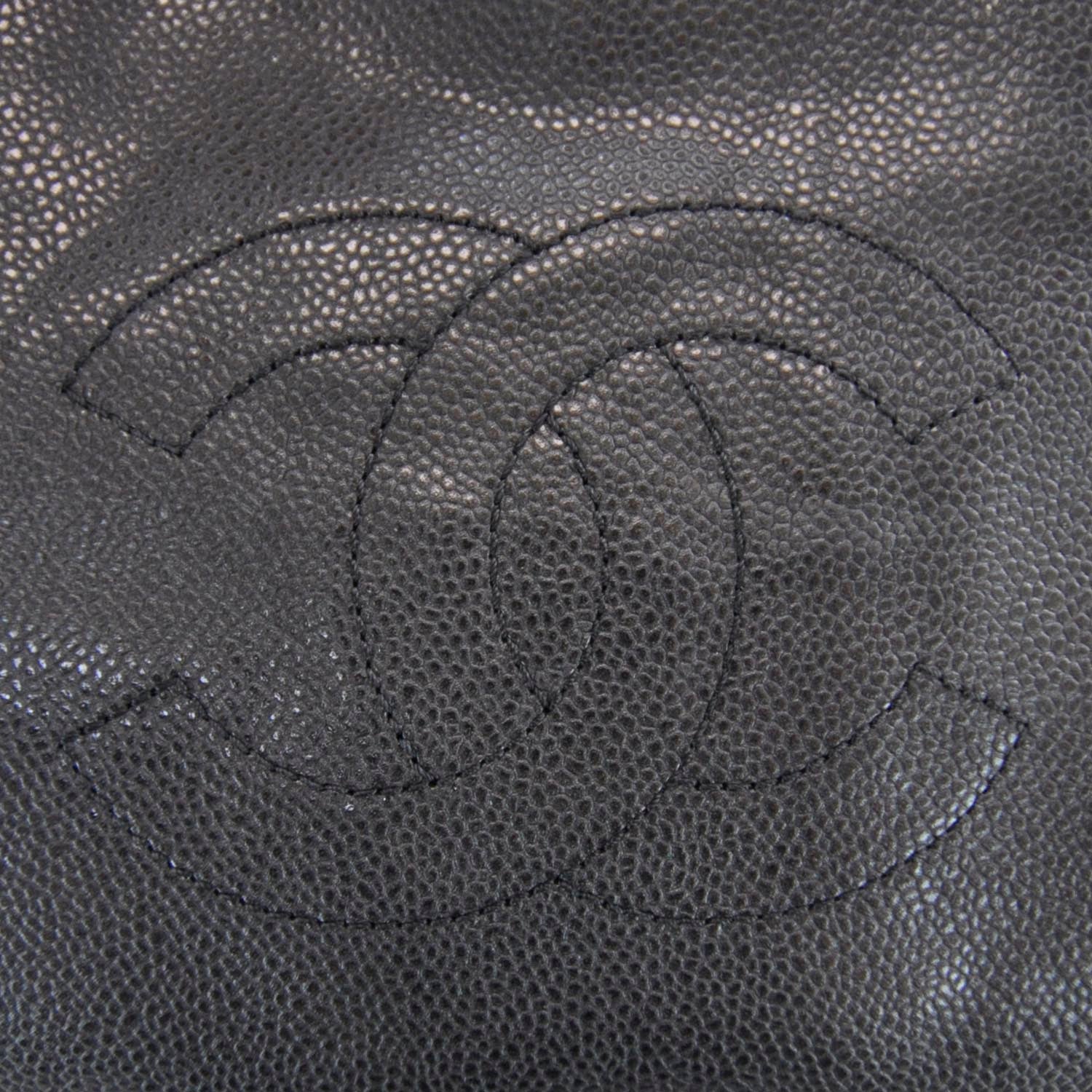 Chanel Caviar Quilted Hobo Bag Black 5 of 8