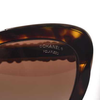 Chanel Bijou Cat Eye Sunglasses 5354 Tortoise 5 of 8