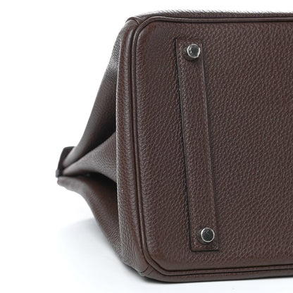 Hermes Togo Birkin 35 Chocolate 7 of 11