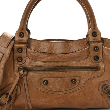 Balenciaga Chevre Classic Hardware First Camel 7 of 11