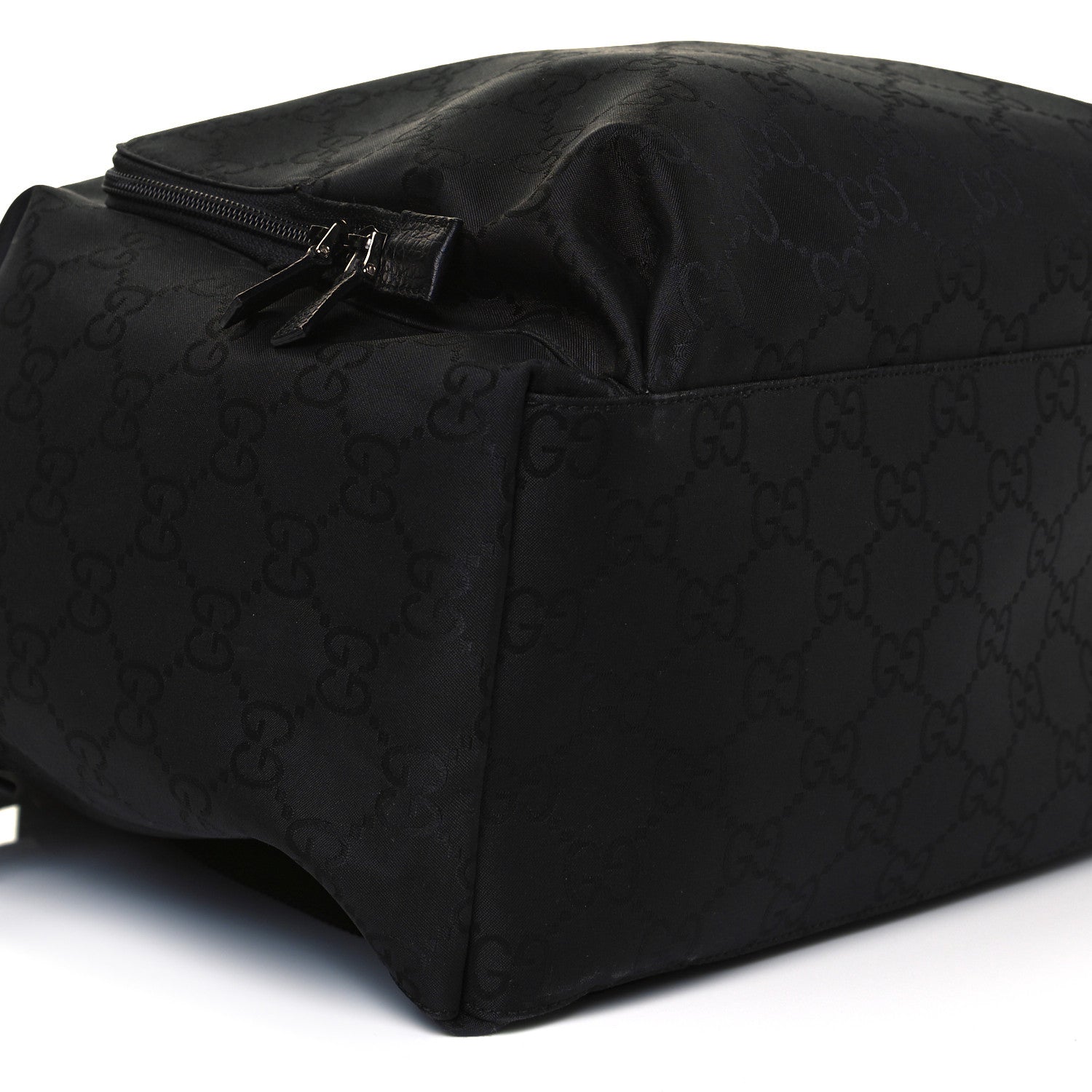 Gucci Nylon Monogram Medium Backpack Black 8 of 9