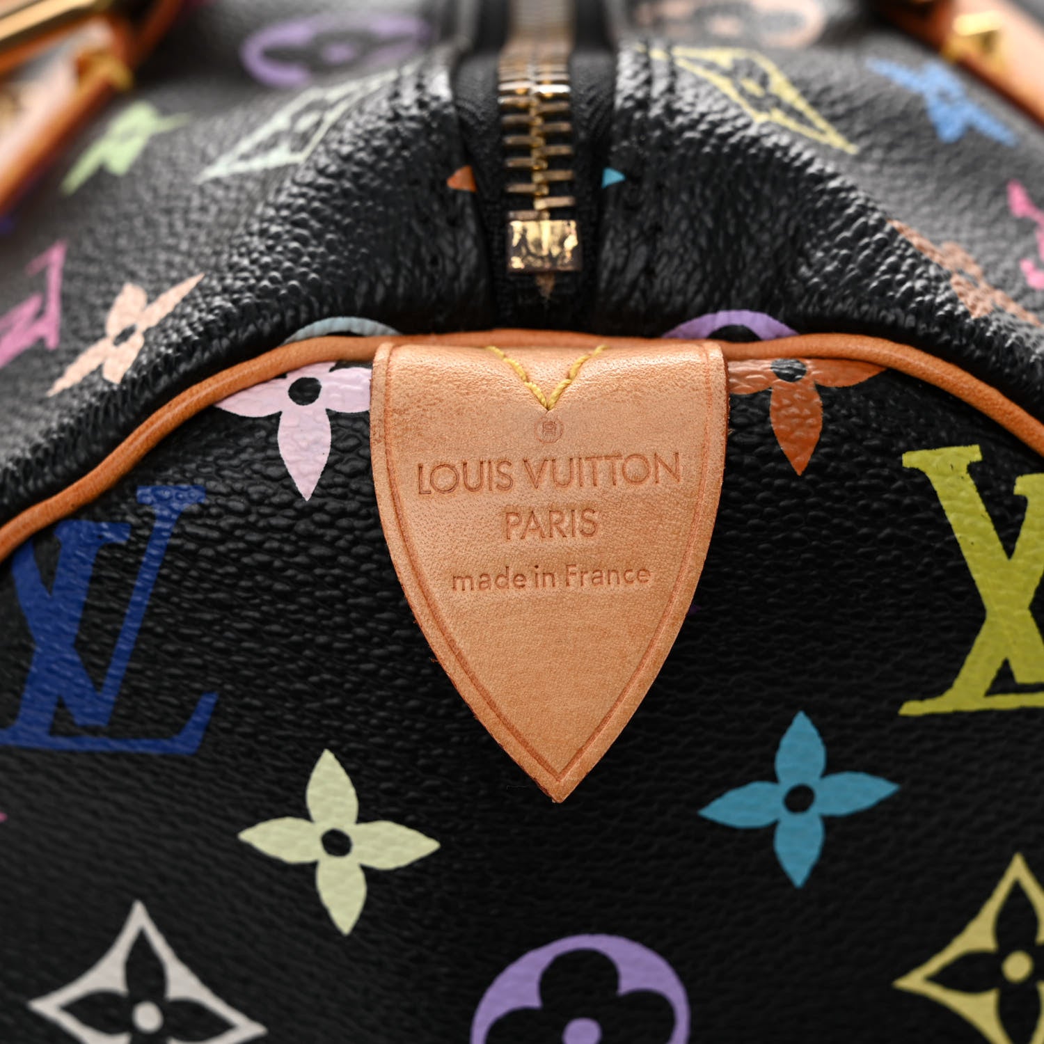 Louis Vuitton Monogram Multicolor Speedy 30 Black 6 of 9