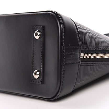 Louis Vuitton Epi Alma BB Black 8 of 9