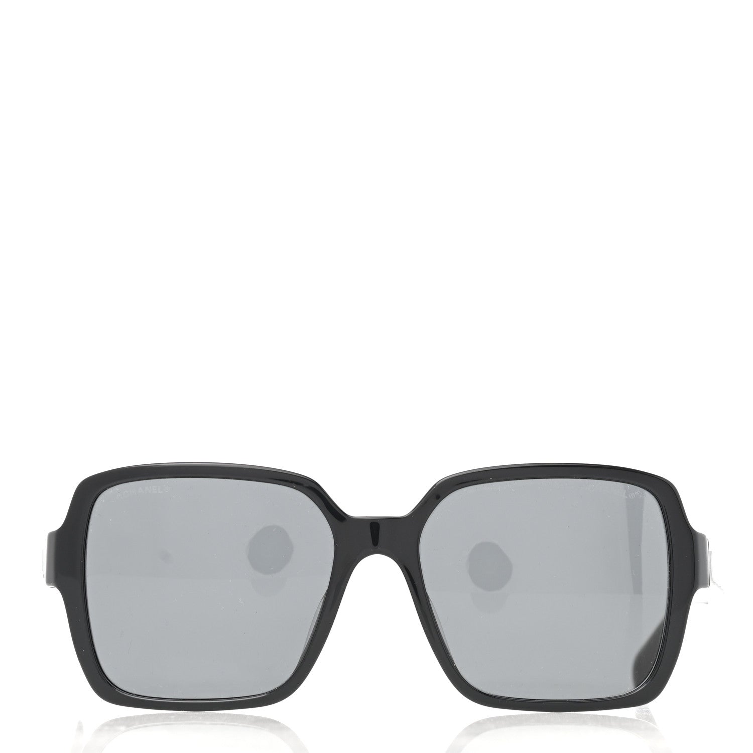 Chanel Acetate Square Sunglasses 5408-A Black 2 of 8