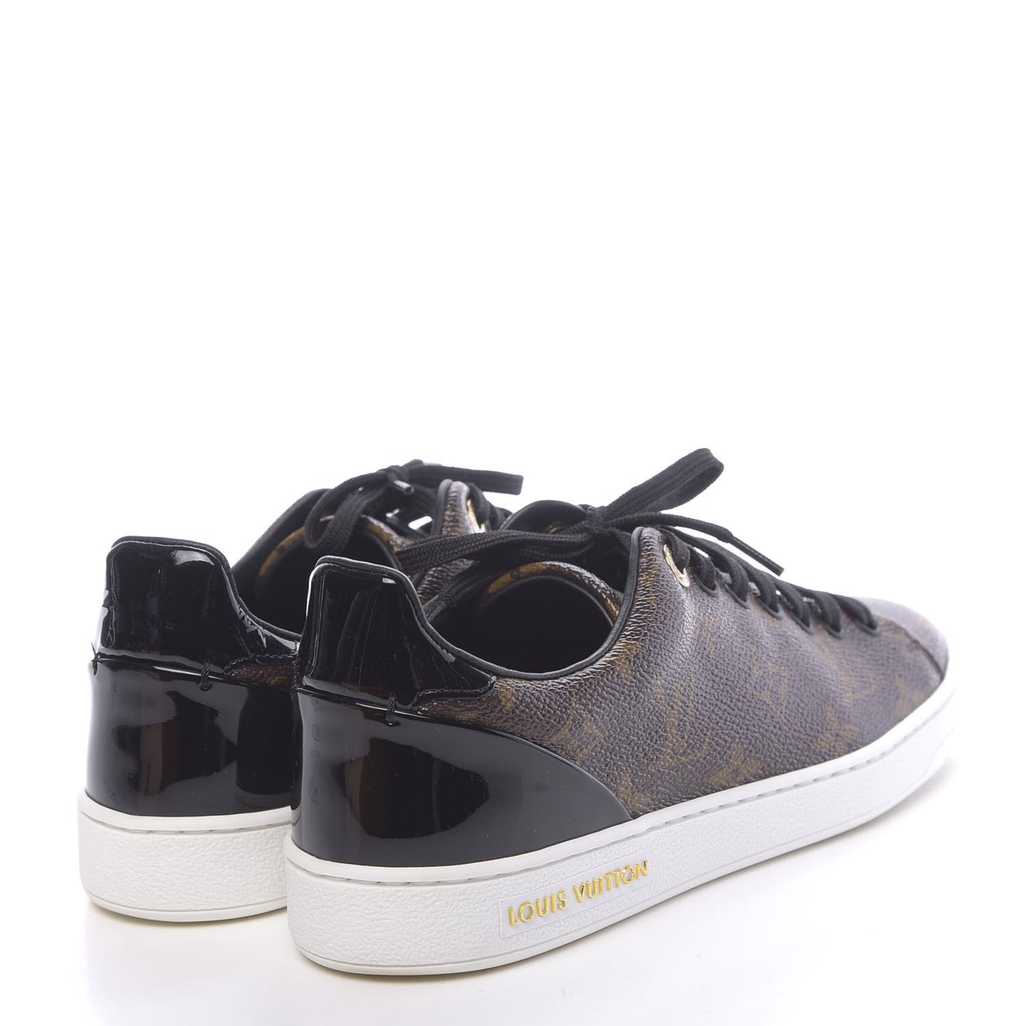 Patent Monogram Frontrow Sneakers 37