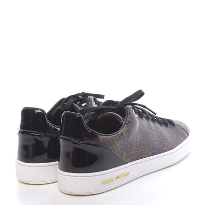 Louis Vuitton Patent Monogram Frontrow Sneakers 37 4 of 10
