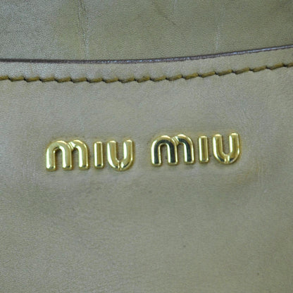 Miu Miu Leather Front Pocket Tote 8 of 11