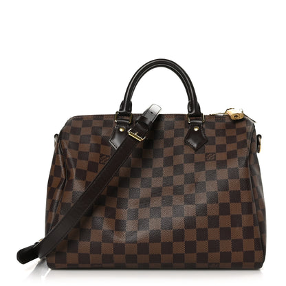 Louis Vuitton Damier Ebene Speedy Bandouliere 30 1 of 8