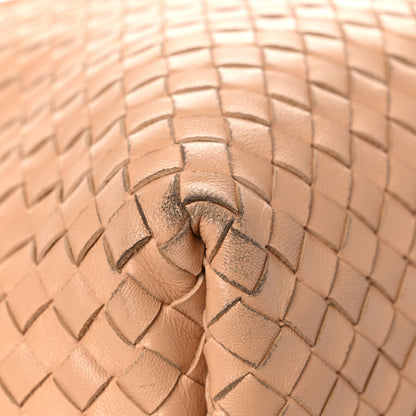Bottega Veneta Nappa Intrecciato The Fold Crossbody Almond 9 of 24