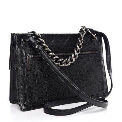 Chanel Caviar Quilted Large Retro Class Flap Black 3 of 7