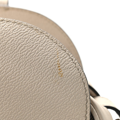Burberry Soft Grain Calfskin Small Buckle Zip Bag Limestone 8 of 12