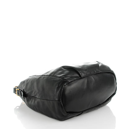 Prada Soft Calf Hobo Nero Black 4 of 8