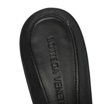 Bottega Veneta Nappa Matelasse Padded Mule Sandals 38 Black 8 of 10