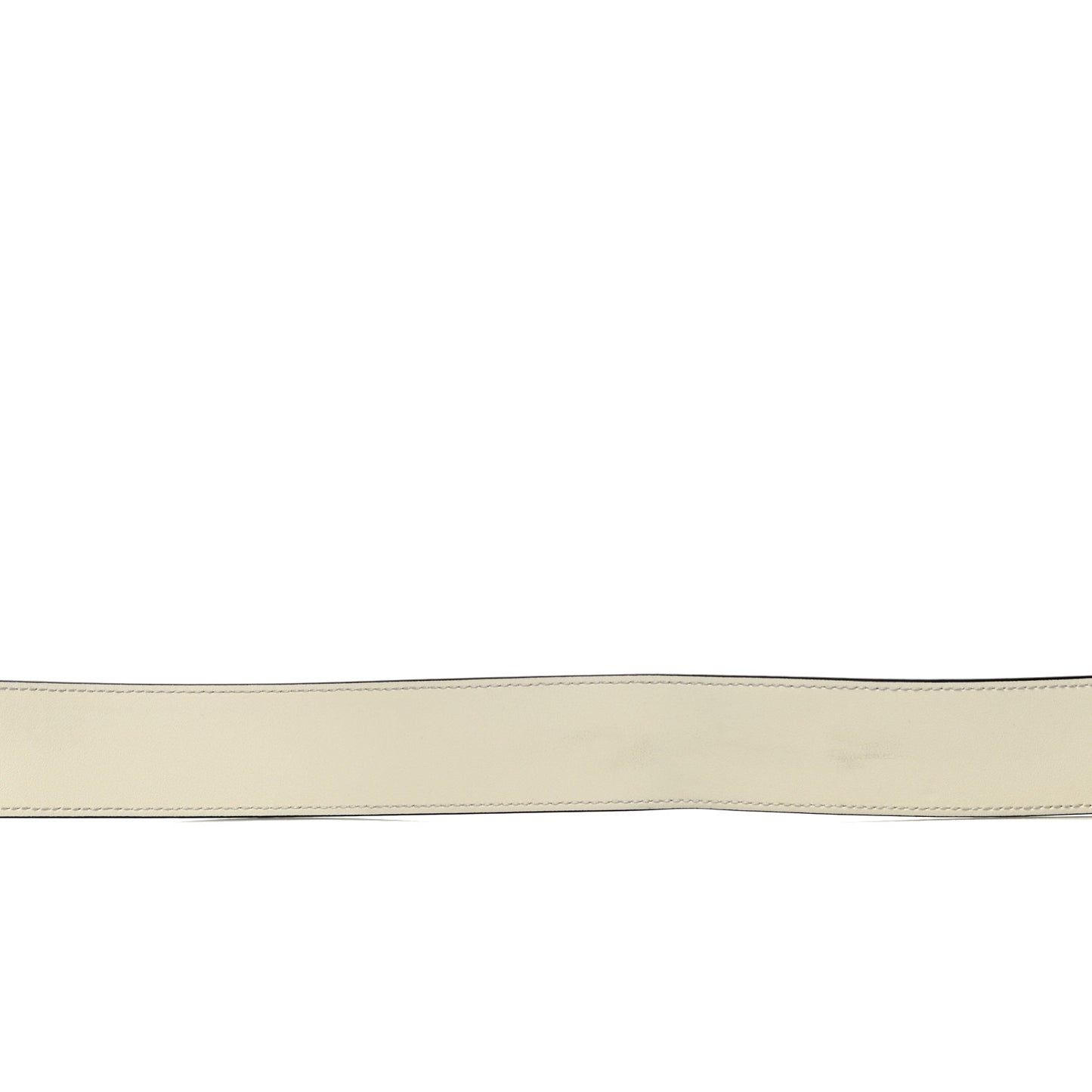 Calfskin Double G 40mm Belt 85 34 Mystic White