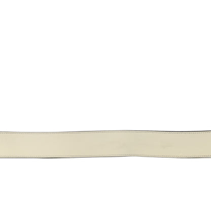 Gucci Calfskin Double G 40mm Belt 85 34 Mystic White 5 of 12
