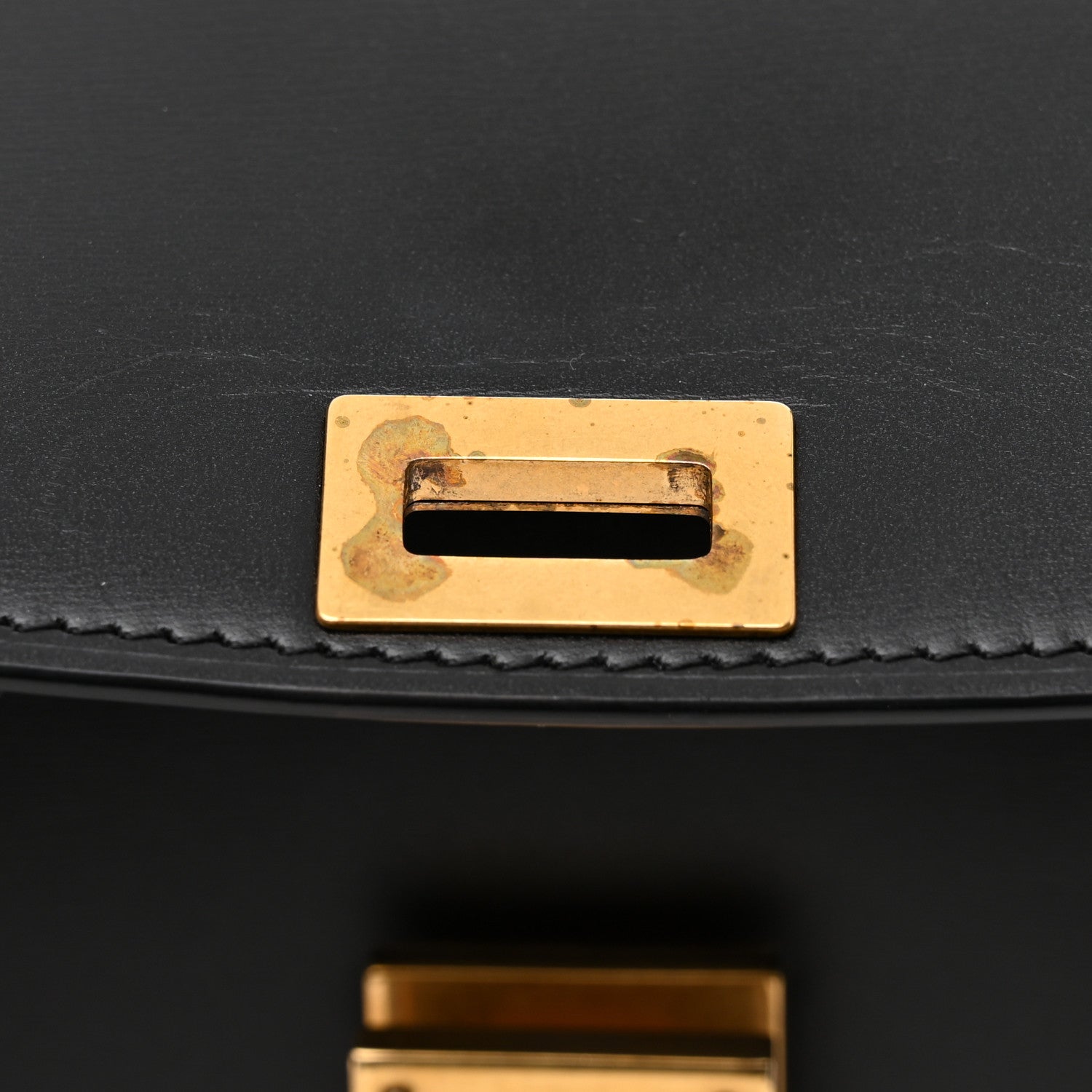 Celine Box Calfskin Medium Classic Box Flap Bag Black 11 of 12