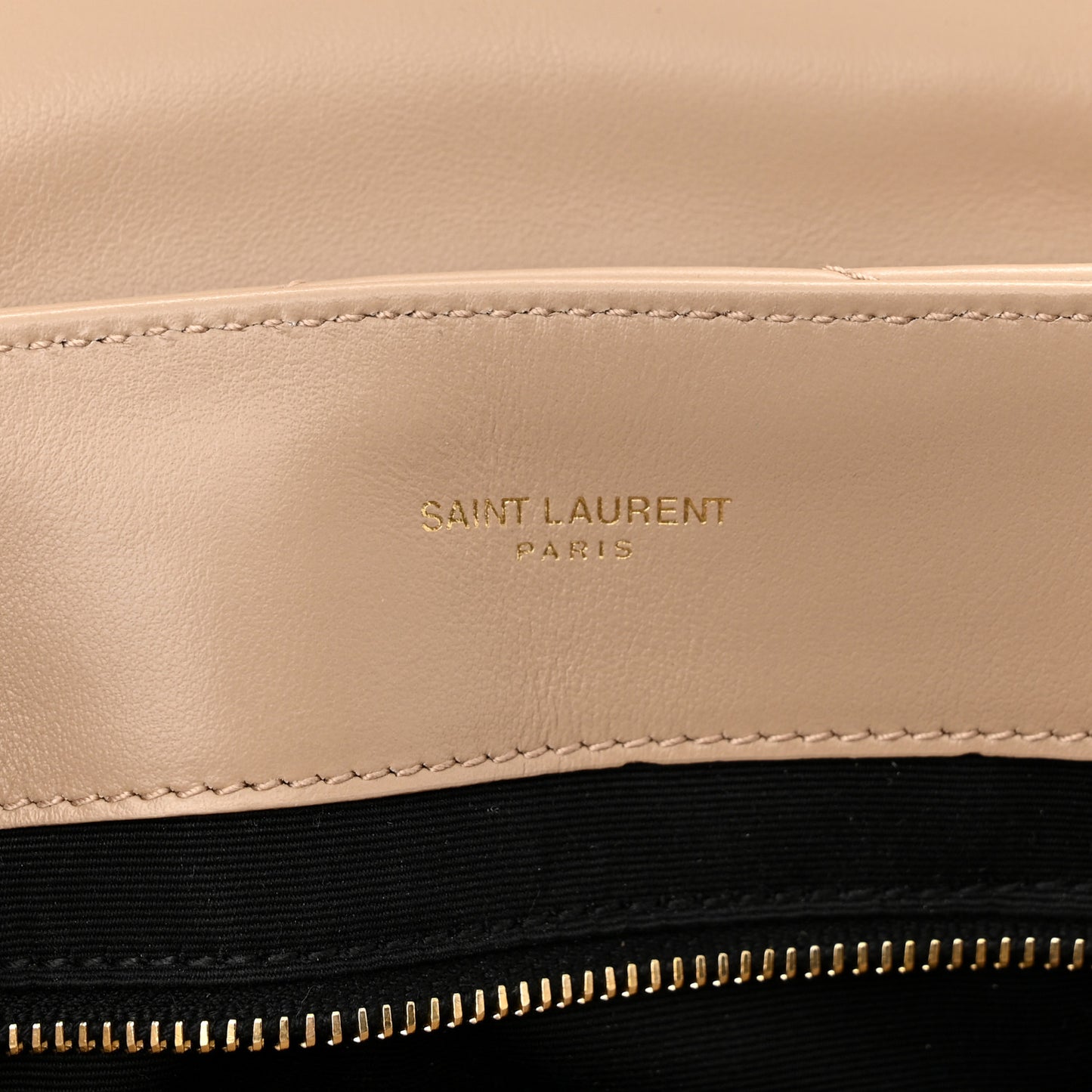 Calfskin Y Quilted Monogram Medium Loulou Chain Satchel Dark Latte