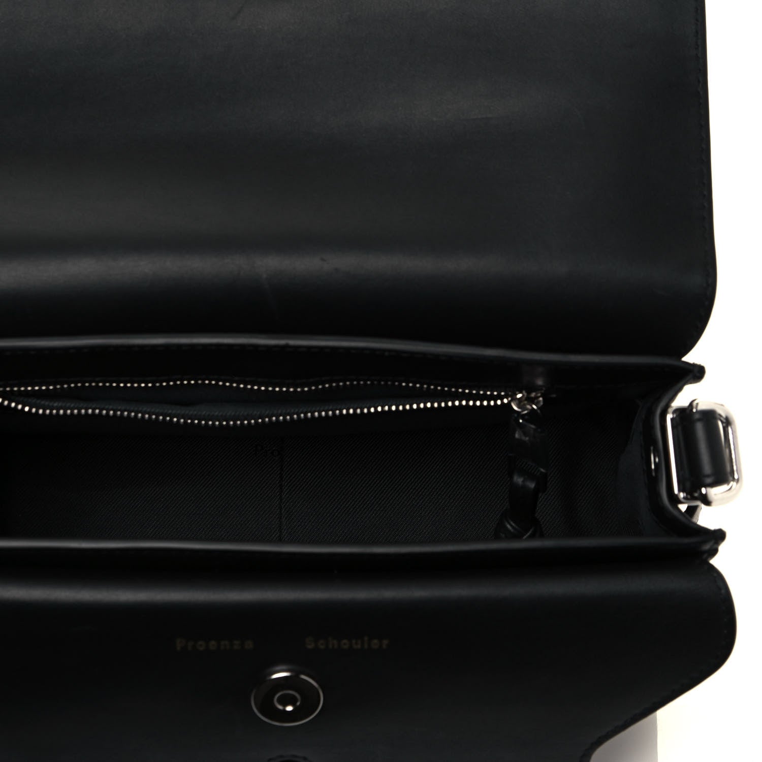Proenza Schouler Smooth Calfskin Mini PS11 Classic Shoulder Bag Black 5 of 12