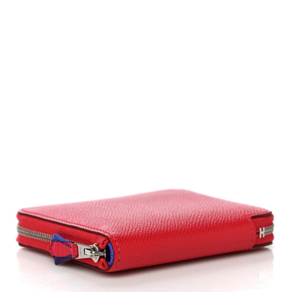 Hermes Epsom Silk'in Compact Wallet Bougainvillea 4 of 9