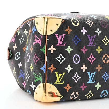 Louis Vuitton Monogram Multicolor Speedy 30 Black 8 of 9