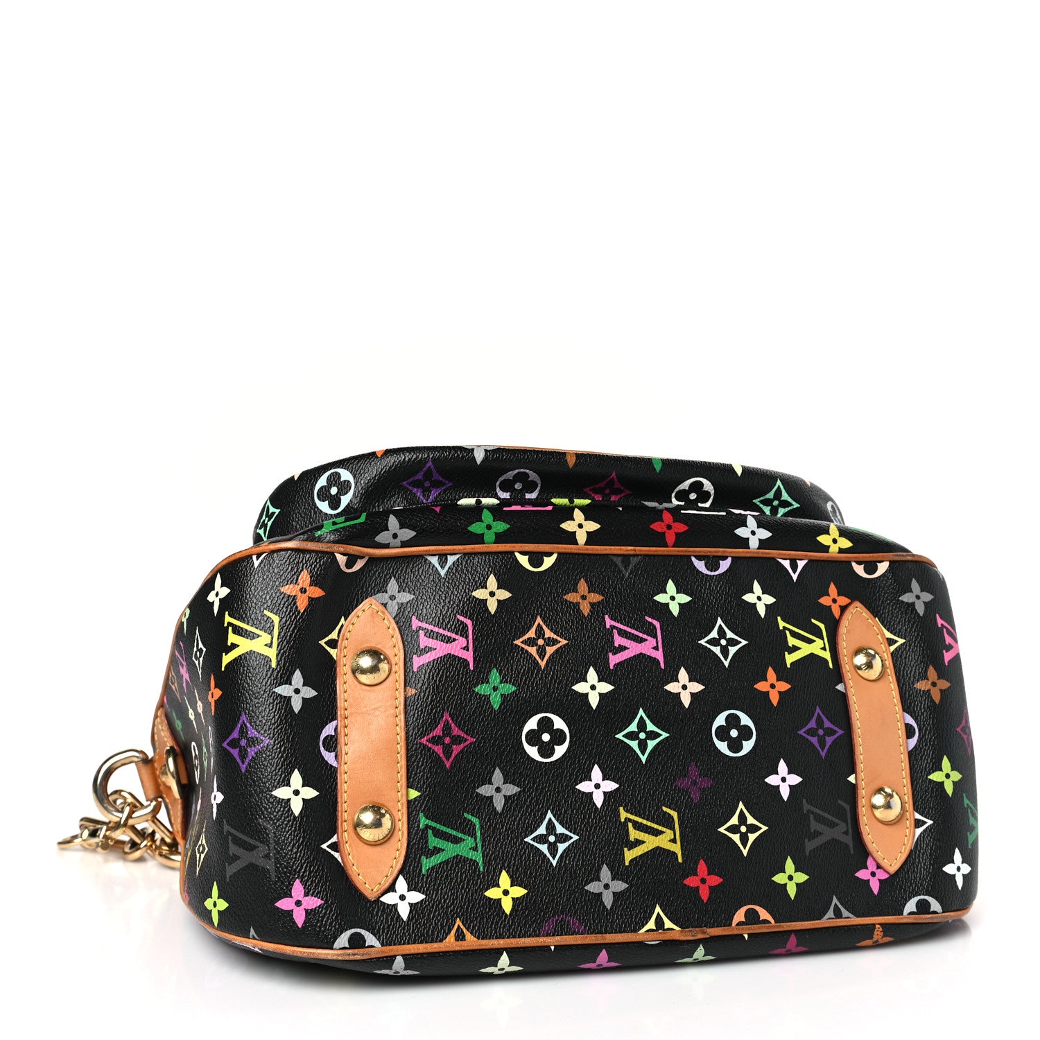 Louis Vuitton Monogram Multicolor Rita Black 4 of 11