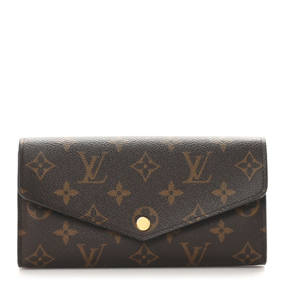 Louis Vuitton Monogram Sarah Wallet NM 1 of 9
