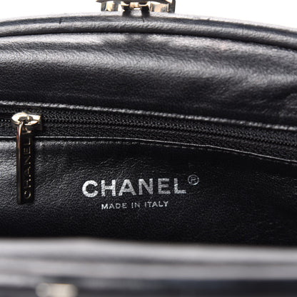 Chanel Lambskin Quilted Timeless Clutch Black 6 of 8