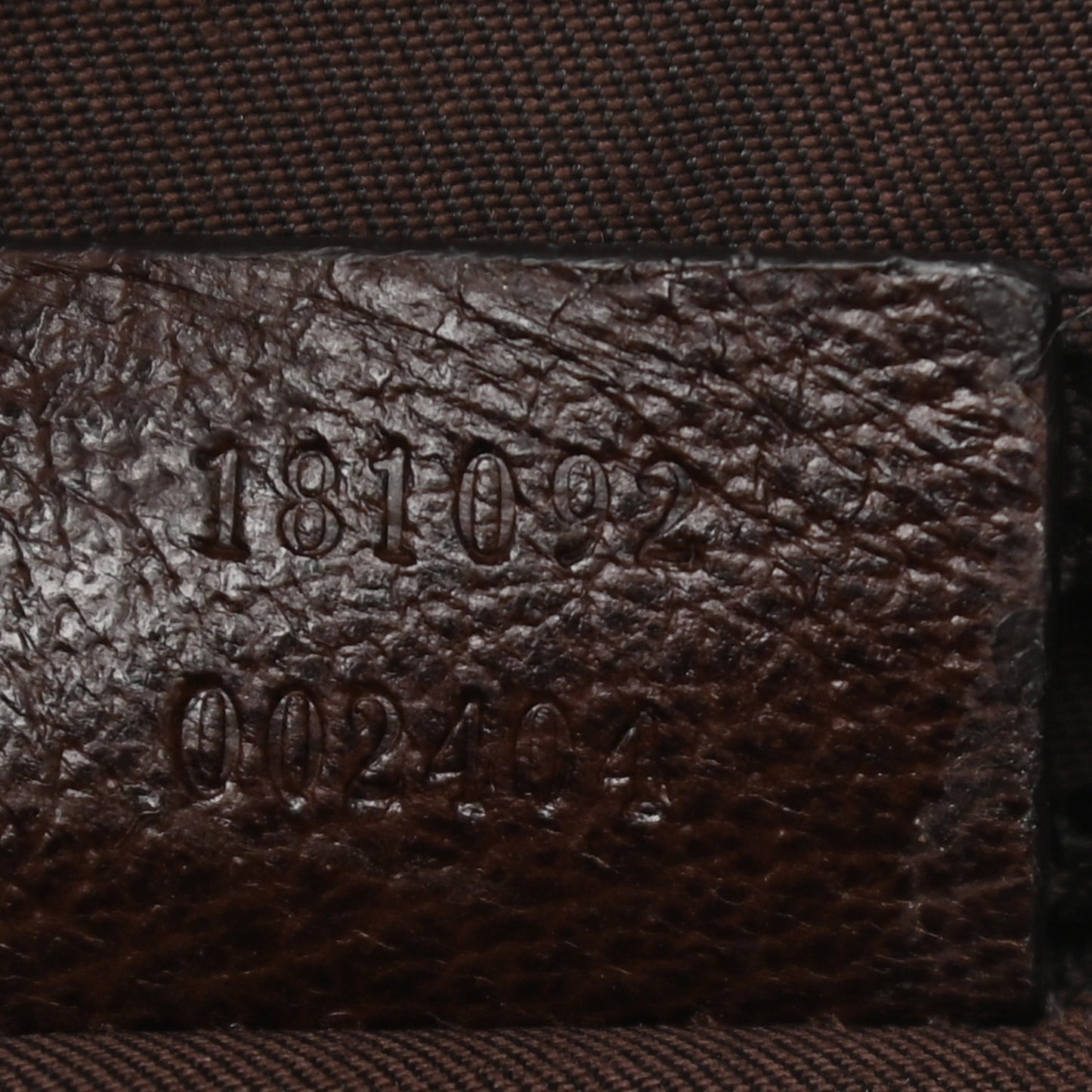 Monogram Web Medium Half Moon Hobo Dark Brown