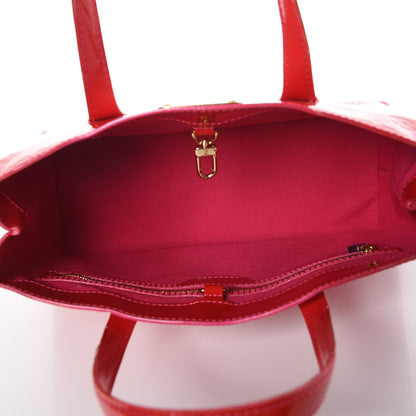 Louis Vuitton Vernis Wilshire PM Rose Pop 7 of 9