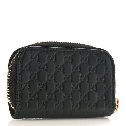 Gucci Microguccissima Zip Around Card Case Black 3 of 8
