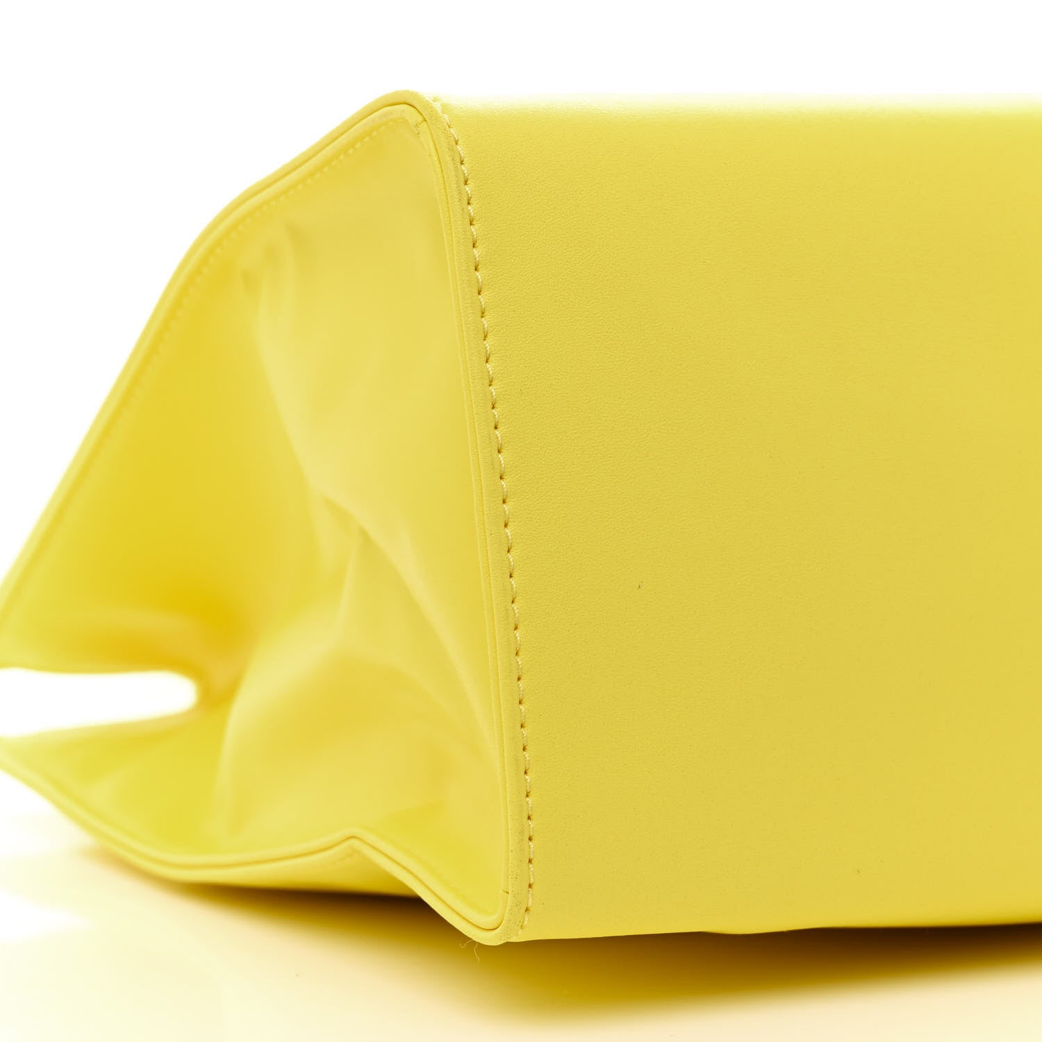 Telfar Vegan Leather Medium Shopping Bag Margarine 8 of 9