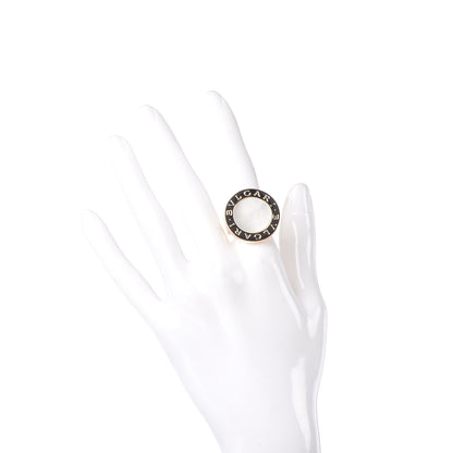 Bulgari 18K Yellow Gold Mother of Pearl BVLGARI BVLGARI Ring 52 6 2 of 5