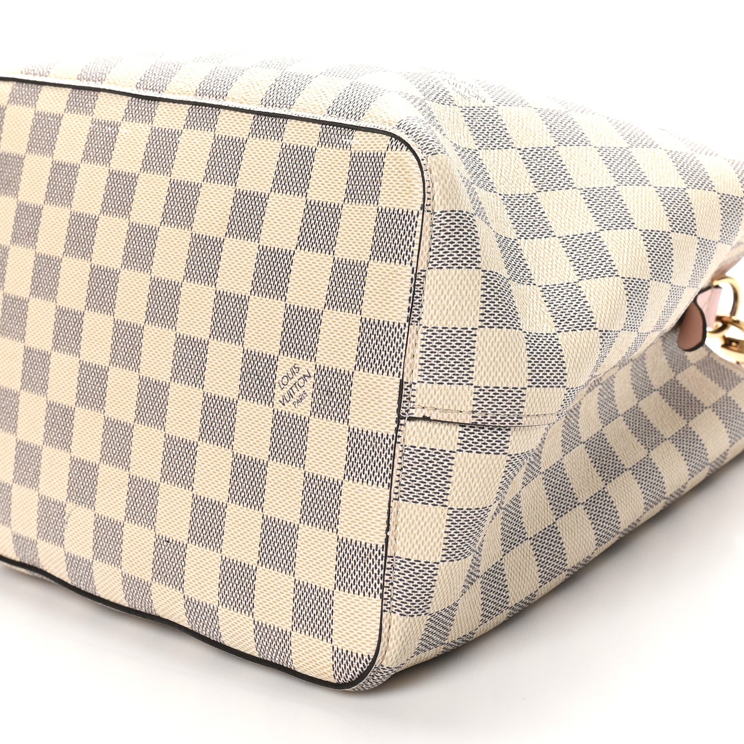 Louis Vuitton Damier Azur Neonoe MM Eau De Rose 9 of 9