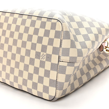 Louis Vuitton Damier Azur Neonoe MM Eau De Rose 9 of 9