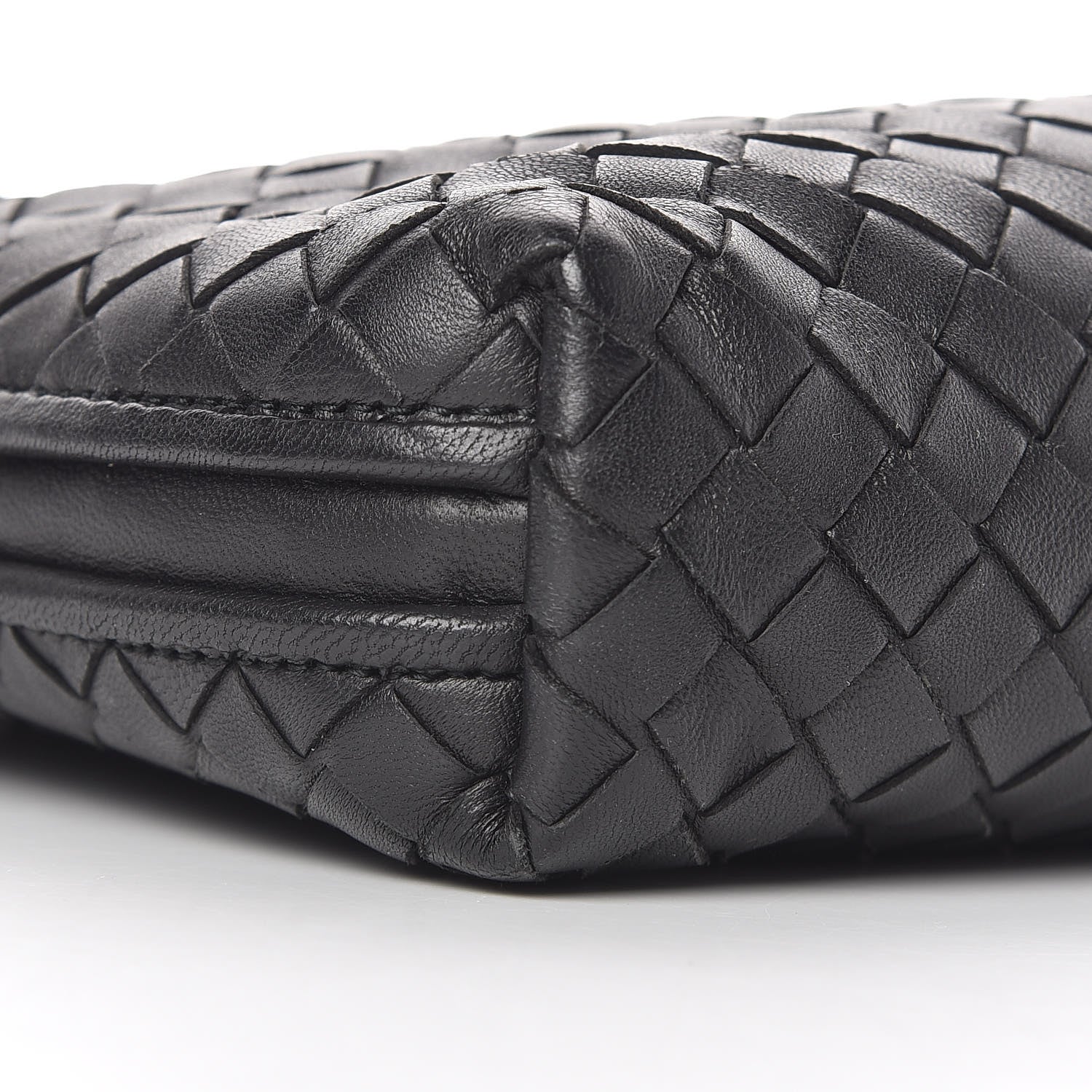 Bottega Veneta Nappa Intrecciato Nodini Bag Black 9 of 10