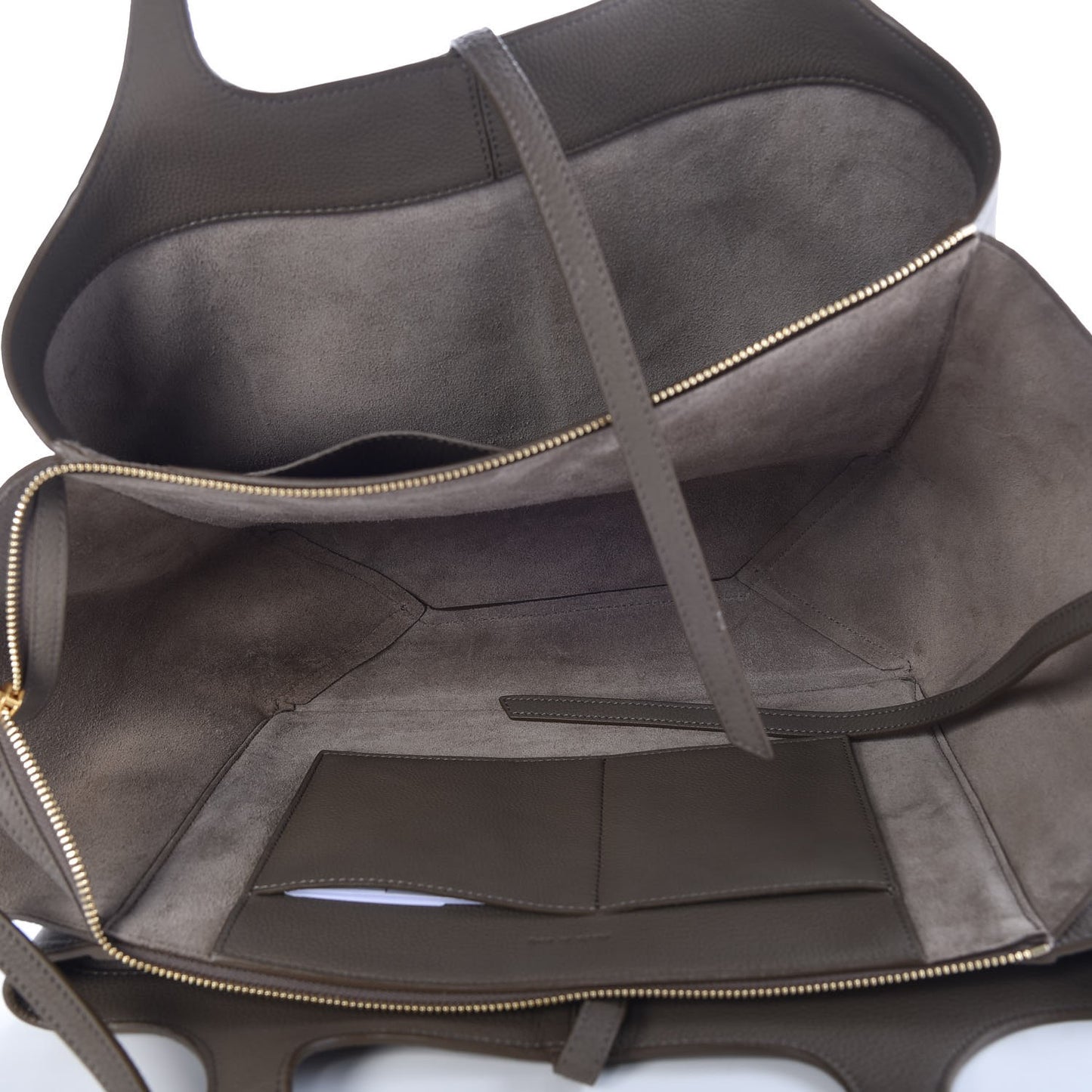 Baby Grained Calfskin Medium Tri-Fold Bag