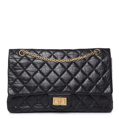 Chanel Aged Calfskin Quilted 2.55 Reissue 227 Flap Black 1 of 12