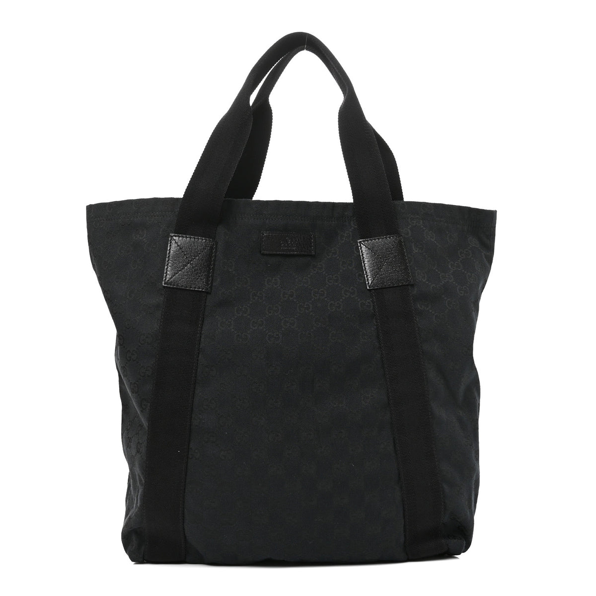 Gucci GG Monogram Medium Handle Vertical Tote Black 1 of 10