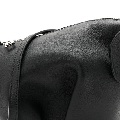 Loewe Calfskin Mini Elephant Crossbody Bag Black 8 of 10
