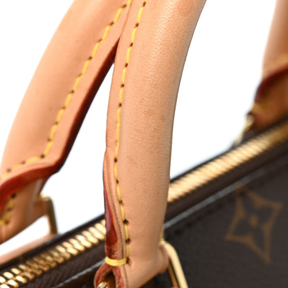 Louis Vuitton Monogram Speedy Bandouliere 20 Black 10 of 10
