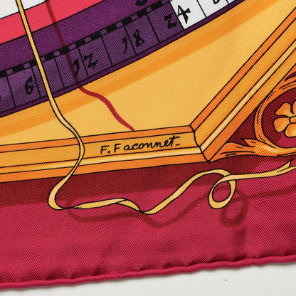Hermes Silk Dies Et Hore Scarf 90 5 of 5