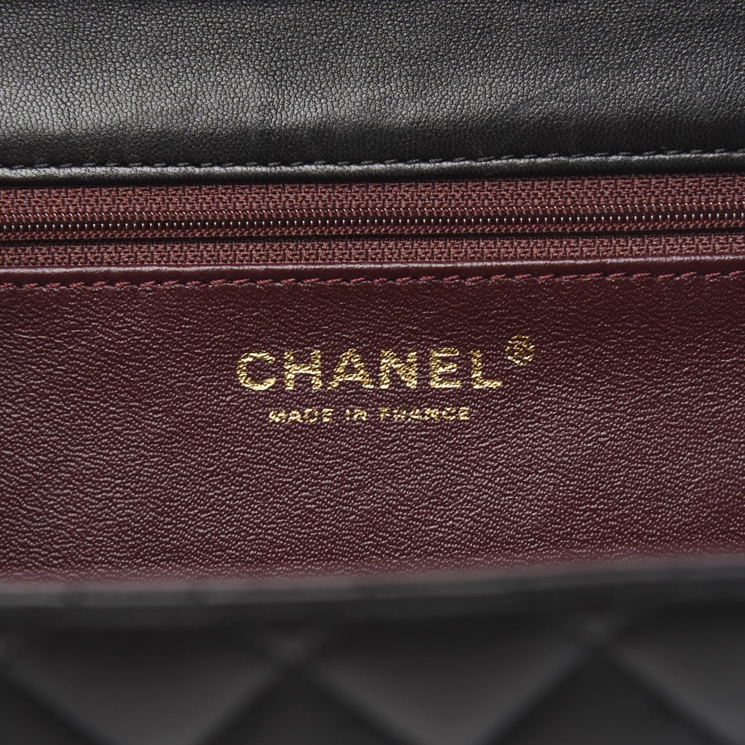 Chanel Lambskin Quilted Medium Single Flap Black 6 of 9