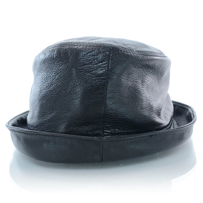 Prada Lambskin Hat Medium Black 2 of 4