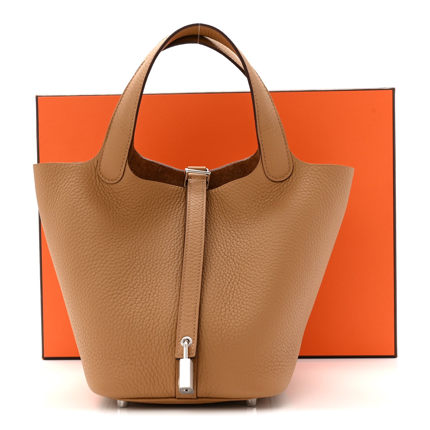 Hermes Taurillon Clemence Picotin Lock 18 PM Biscuit 11 of 11