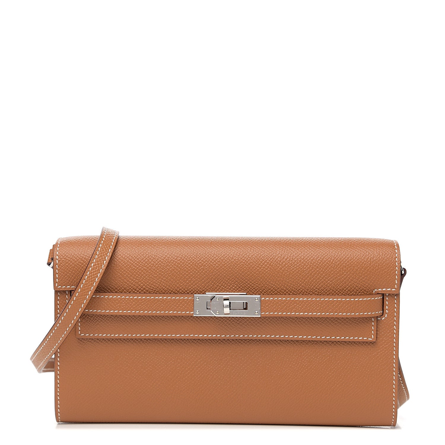 Hermes Epsom Kelly Wallet To Go Gold 1 of 8